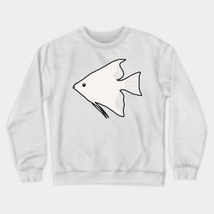 Platinum Angelfish Crewneck Sweatshirt